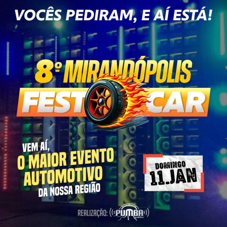 Mirandópolis-SP - 11 de janeiro de 2026
