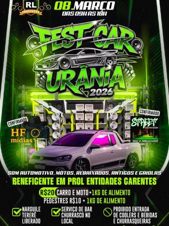 Urânia-SP - 08 de março de 2026